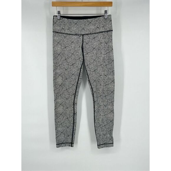 Lululemon Wunder Under Pant Plush Petal Deep Coal Ghost W5E83S Size 6 LuonFabric - Picture 4 of 9